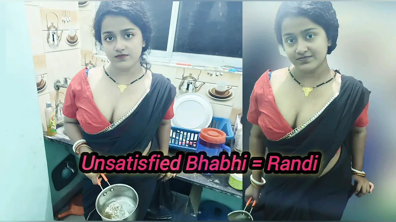 Unsatisfied Horny Bhabhi Fucks Her Brother-in-law While Talking Dirty In Hindi In Black Saree