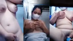 Indonesian Princess With Sprouts: Big Breasted Self-pleasure