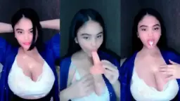 Kylie’s Voluptuous Wetness Envelops A Dildo