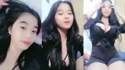 Midnight Temptation: Cindo’s Alluring Black Lingerie Live Session