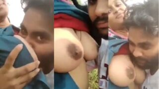 Public Passion: A Lover’s Intimate Embrace Under The Open Sky