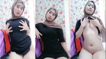 Ukhti Hijab Live Barbar Paling Hot Bikin Ngeloyor