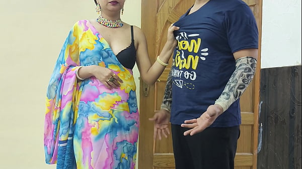 Indian Desi Stepmom With Big Boobs Helps Stepson Quit Smoking By Giving Him Sexual Pleasure In Hindi