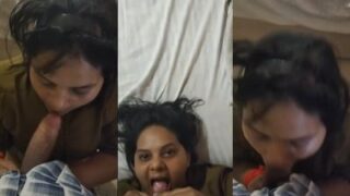 Deep Throat Cock Sucking Session Inside The Hotel Room