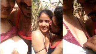 Guy Fucks His Naked Punjabi Girlfriend On A Farm In A Hot Desi Sex Clip