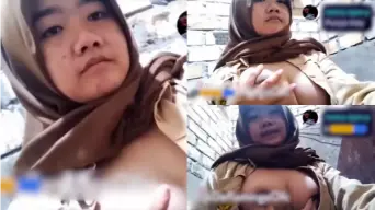 Mey Pamer Hijab Seragam Pramuka, Toket Montok Remas-remas