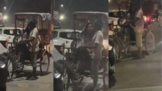 Mumbai Ki Chhori Ne Rikshaw Wale Ko Hindi Mein Hilaya, Jab Woh Bf Bana Baitha