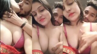 Perverted Devar Gropes His Naked Bhabhi’s Soft, Creamy Tits