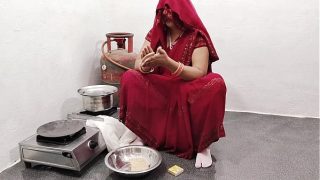 Bhabhi And Devar Fucking In Red Dress, Hot And Dirty