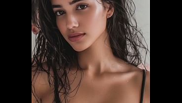 Satin-clad Ai Seductress, Bollywood Hindi Softcore Tease