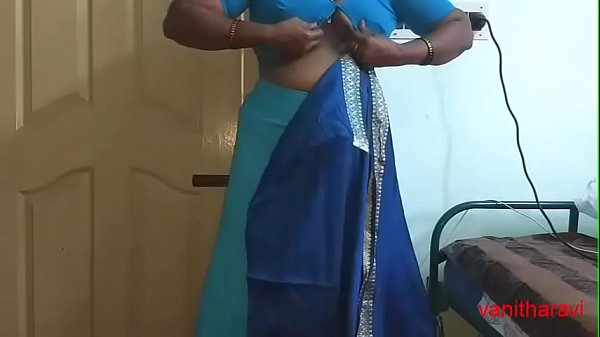 Desi Indian Tamil, Telugu, Kannada, Malayalam, Kerala Aunties And Hindi Bhabhi—horny Cheating Wife Vanitha In A Saree, Flaunting Big Boobs And Shaved Pussy, Stripping For A Party And Filming A Steamy Video.