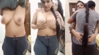 Young Sluts Explore Desi Lesbian Lust In A Cramped Hostel Bed