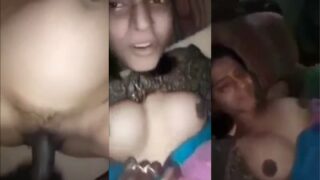 Big Boobed Babe Moans Loudly In Bangla Sex Clip While Getting Fucked