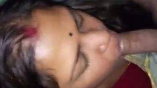 Cheating Wife Takes Her Husband’s Lungi Cock Deep In Her Throat