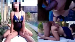 Liburan Di Villa Outdoor Berakhir Dengan Ngewe Panas Dan Basah