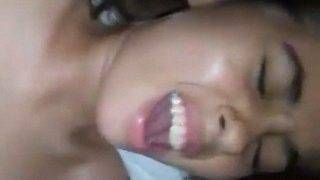 Teen With Puffy Nipples Gets Her Ass Pounded Deep