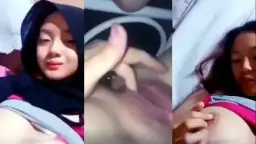 Tiktok Jilbab Abg Cantik Mainin Diri Sampe Puas