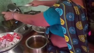 Indian Housewife Cooks Up A Hot, Steamy Session With Her Boyfriend