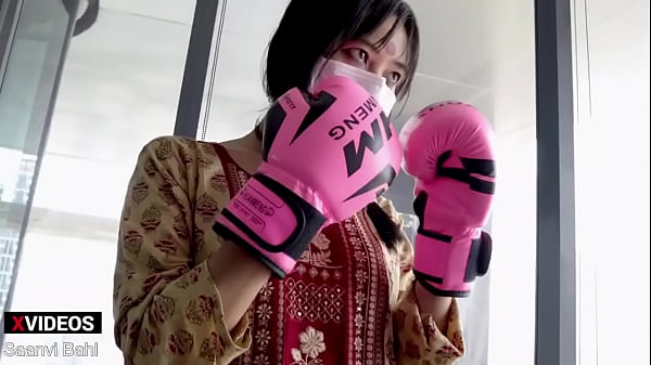 Desi Ufc Fighter Girl Throws Punches Like A Dirty Pro, Making You Want To Feel Every Hit