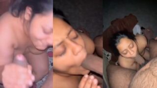 Chennai Milf Sucks Her Lover’s Tamil Dick Hard And Deep