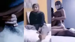 Remaja Berjilbab Colmek Sama Pacar Live