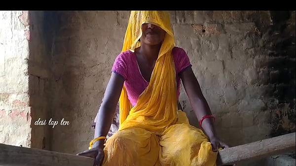 Desi Indian Wife Gets Pounded Hard By Her Husband While She’s Wrapped In A Sexy Yellow Saree